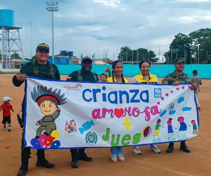 EL DEPARTAMENTO DE POLICÍA VICHADA CELEBRA EL DÍA DEL NIÑO