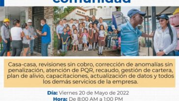 El programa institucional ‘Enelar Más Cerca de la Comunidad’ se traslada este viernes 20 de mayo al municipio de Saravena con atención personalizada de la Gerencia