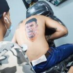 El tatuador samario que impresionó a Luis Díaz con imagen de su rostro