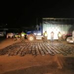 En vías de Caldas incautaron 531 kilos de cocaína que iban ocultos en un camión