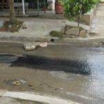 Error de contratista ajeno a  Veolia, provoca rebosamiento de manholes