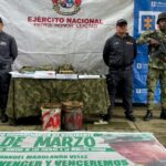 Fiscalía legalizó ante un juez la incautación de material de guerra incautado en el norte del Cauca 