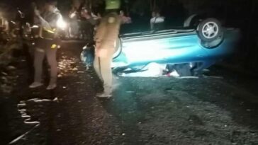 Grave accidente en Marmato, Caldas, dejó una persona muerta y otra herida