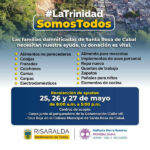 Hasta este viernes la jornada de donación #LaTrinidadSomosTodos