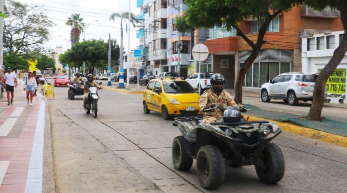 Hombres del batallón Cartagena custodiarán puestos de votación de Riohacha, Dibulla y Manaure