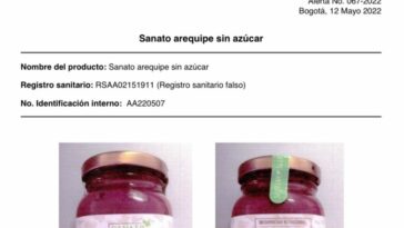 INVIMA alerta a la comunidad por venta de producto con registro sanitario falso