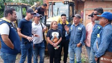 Mercedes Rincón encabezó gestión para trabajos preventivos en Barrancones, La Payara y Corocito