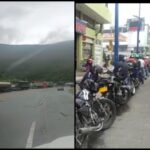 Nariño: la vía alterna que conduce a La Unión se está hundiendo, movilidad se complica y ya hay filas para comprar combustible