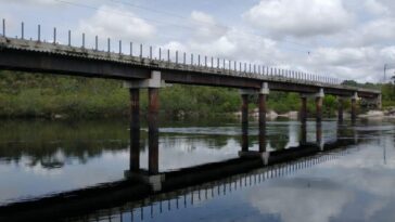 Obra del puente de Caño Pato llevan un año sin avance