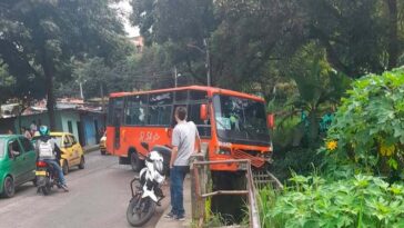 Accidente barrio Santofimio Procuraduria