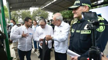 Policía de Cúcuta se reforzó con motos, chalecos antibalas y drones