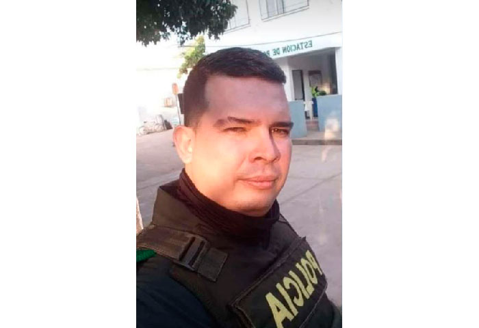 Policía se mató en su moto en Aguachica
