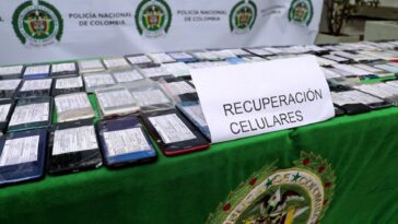 Recuperan 14 celulares que habían hurtado en Manizales