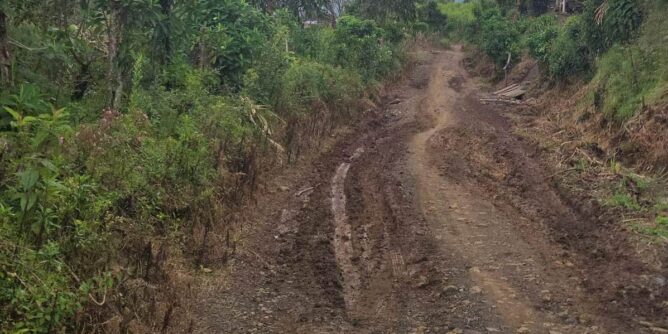 Solicitan restringir tránsito de vehículos pesados por la vía a la vereda Alto Jiménez, Sandoná