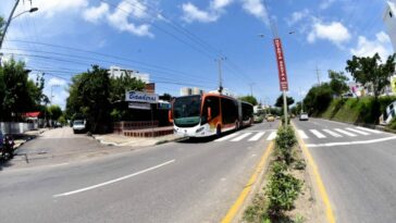 Transcaribe activa desvíos en tres rutas en el barrio El Bosque