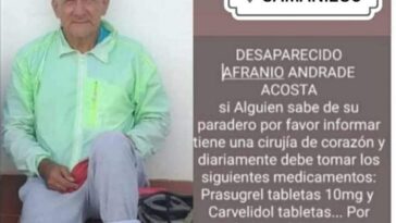 “Vivo se lo llevaron y así lo queremos de vuelta” en Samaniego protestaron por desaparición de trabajador de un colegio