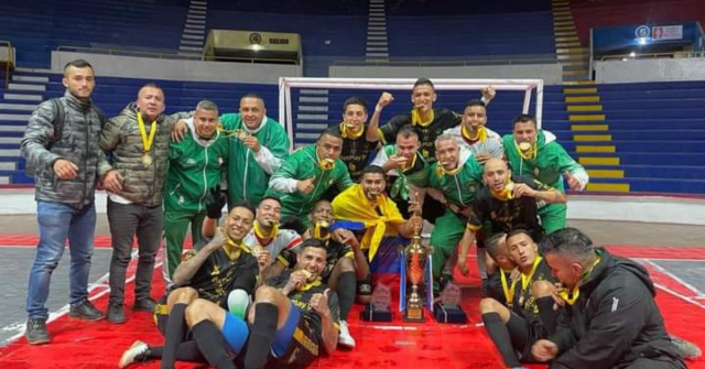 ¡Campeón! Caciques del Quindío gana Copa Sudamericana de Clubes de Fútbol de Salón
