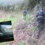 ¡De película¡ en medio de un persecución policial atraparon a ladrones que hurtaron una camioneta