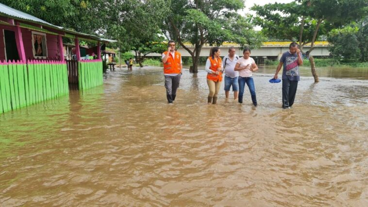 112 viviendas resultaron afectadas por desbordamiento del río en Ariguaní