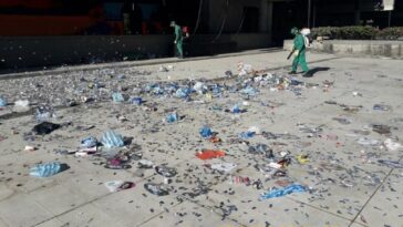 25 toneladas de basura se recogieron durante el fin de semana