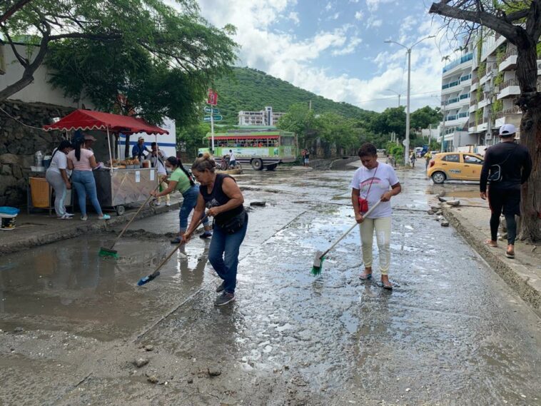 Aguas residuales tienen en jaque el comercio y turismo en El Rodadero