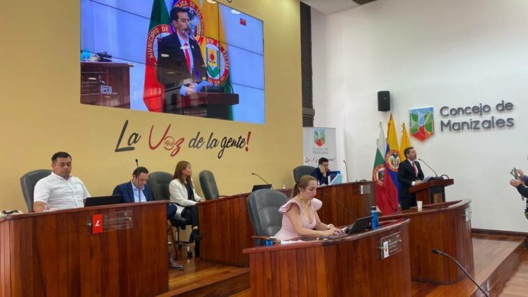 Alcalde de Manizales instaló el segundo periodo de sesiones del Concejo