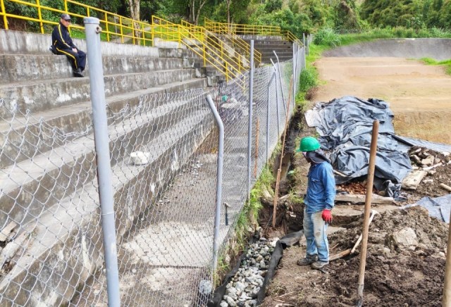 Alcaldía de Manizales inició las obras de remodelación de la Pista de BMX en el Bosque Popular El Prado