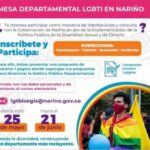 Amplían plazo para conformación de Mesa departamental LGBTI
