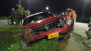 Aparatoso accidente de tránsito en Montería