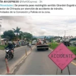 Arrollada por bus fallece mujer en Chinauta de Fusagasugá, Cundinamarca