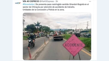 Arrollada por bus fallece mujer en Chinauta de Fusagasugá, Cundinamarca