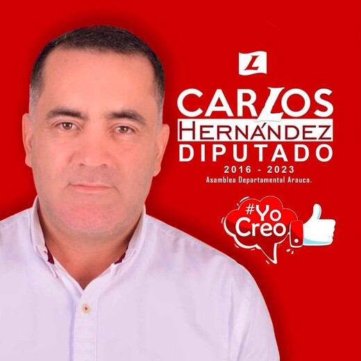 Asesinan a diputado de Arauca, Carlos Hernández