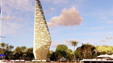Así será el faro conmemorativo más alto del mundo en Puerto Colombia