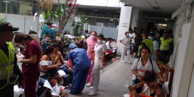 Los heridos más delicados fueron trasladados a Ibagué