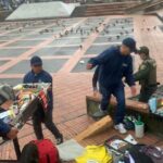 Autoridades de Manizales realizaron operativo relámpago en la Plaza Alfonso López