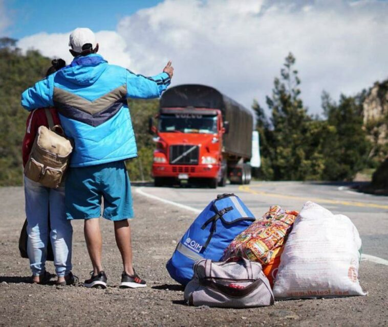 Cada día se giran $ 97,5 millones en ayudas para los migrantes venezolanos