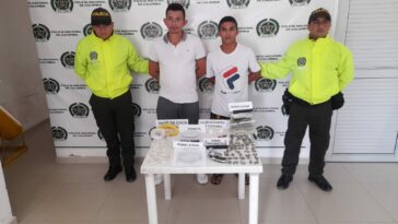 Caen dos vendedores de droga perteneciente al Clan del Golfo en El Copey