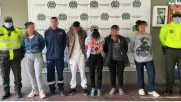 Cárcel para 82 presuntos integrantes de 20 bandas delincuenciales en Bogotá