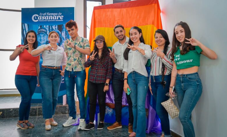 Casanare conmemoró el Día Internacional del Orgullo LGTBIQ+