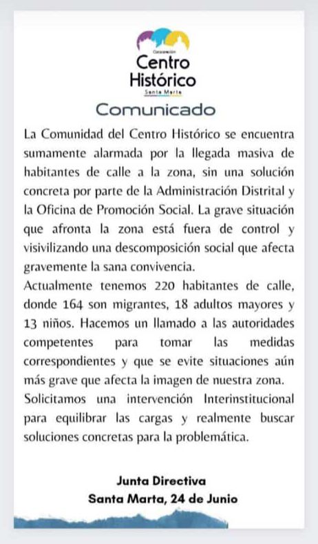 Continúa en incremento el número de habitantes de calle en el Centro Histórico