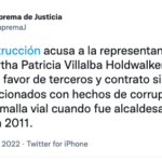 Corte acusó a la Representante Martha Villalba por hechos de corrupción: irá a juicio