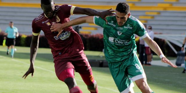 Deportes Tolima vs La Equidad 2021