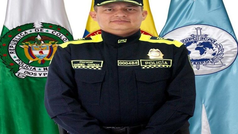 El coronel Gabriel Hernando García es el nuevo comandante de la Policía en Montería
