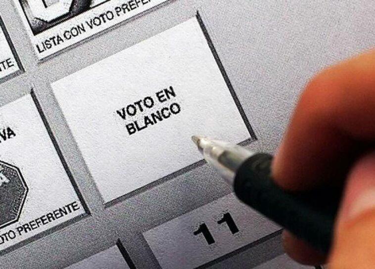 Elecciones presidenciales: ¿Qué pasaría si gana el voto en blanco en la segunda vuelta?