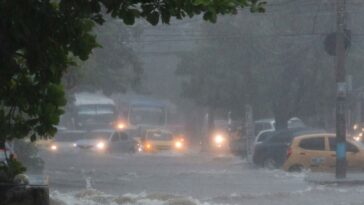 En Barranquilla cayó este sábado el 15 % de las lluvias que caen en un año