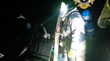 En el barrio Solferino se registró un incendio estructural