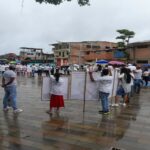 En el municipio de Istmina – Chocó, se llevó a cabo marcha por la paz y la libertad, familiares, amigos y comunidad en general, exigen la libración de 4 secuestrados.