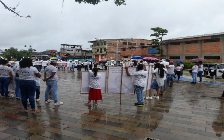 En el municipio de Istmina – Chocó, se llevó a cabo marcha por la paz y la libertad, familiares, amigos y comunidad en general, exigen la libración de 4 secuestrados.