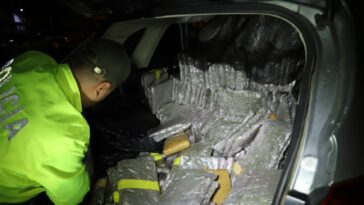 En una camioneta era movilizado un alijo de droga en Manizales