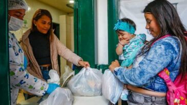 Gestora Social de Manizales entregó 300 paquetes nutricionales a madres gestantes